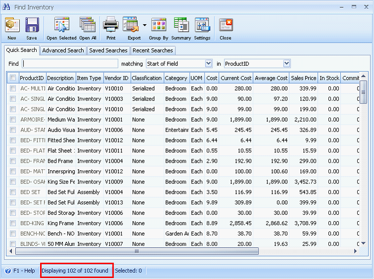 import inventory lab to godaddy accounting